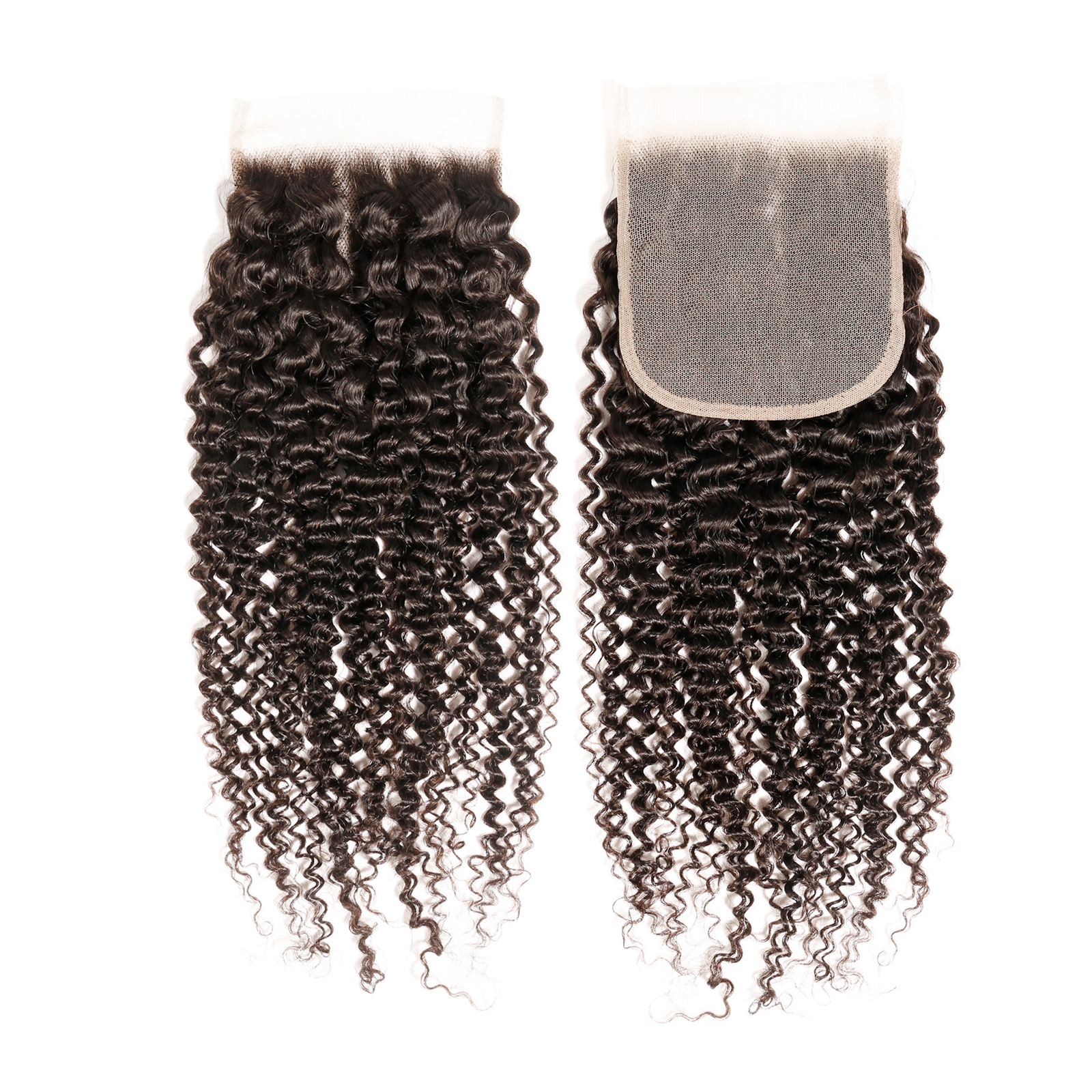 Stema Hair Transparent Lace Kinky Curly 4x4 5X5 6X6 7X7 Closure Virgin Hair